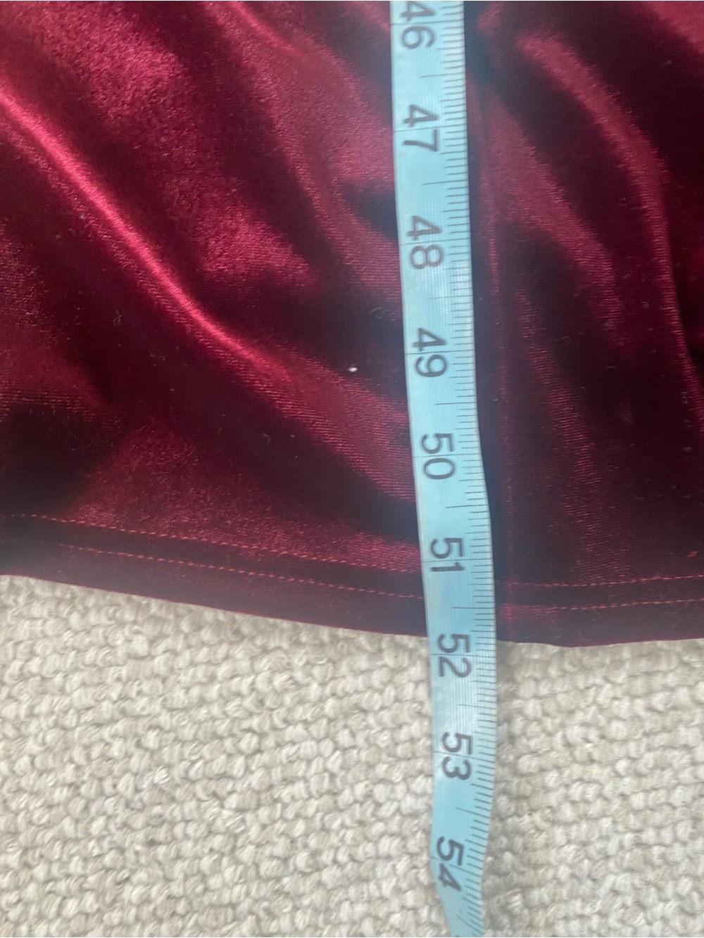 Vintage Coldwater Creek Burgundy Velvet Maxi Dress L Dark Romantic 90s - Picture 8 of 10